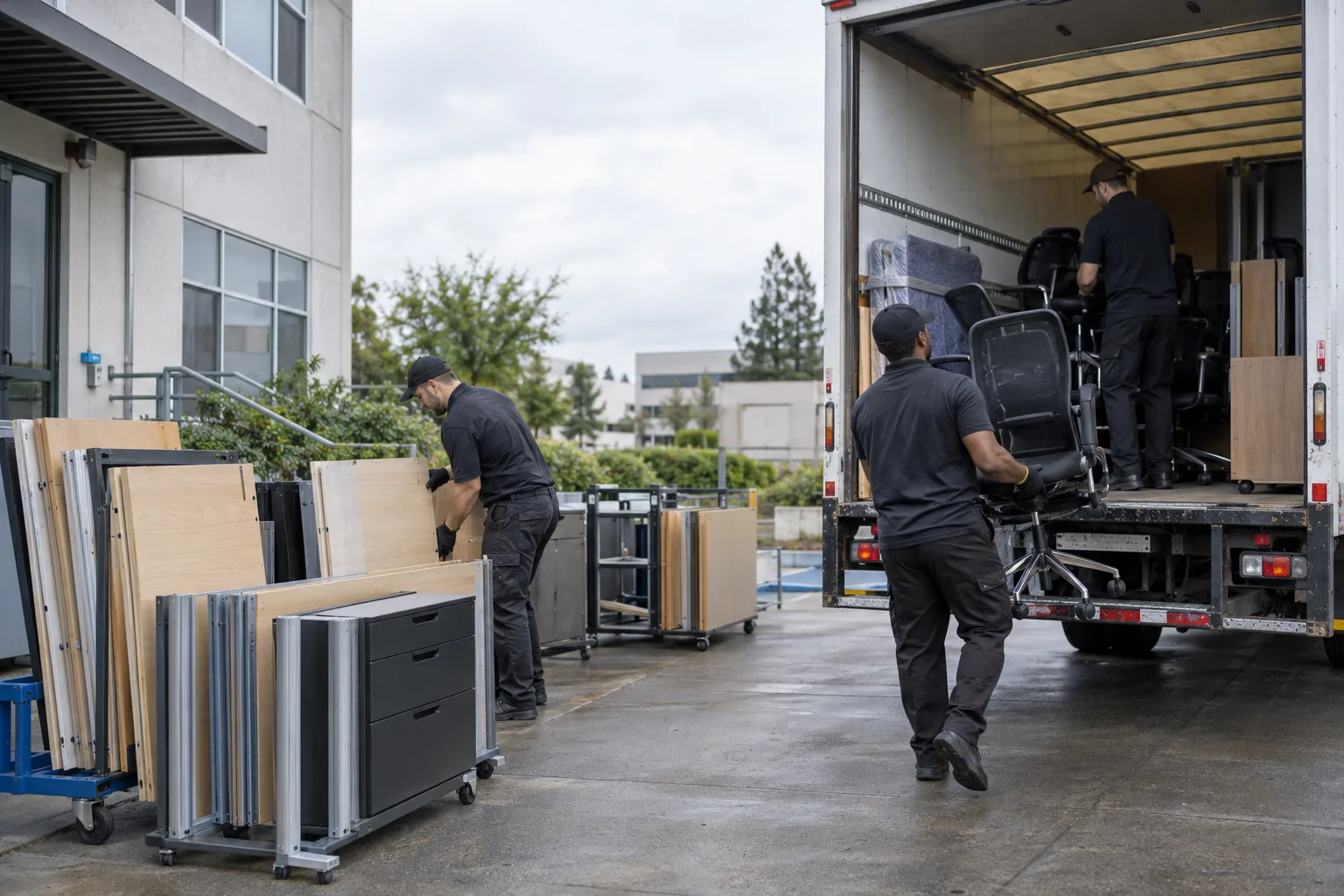 Office Furniture Removal loading in progress